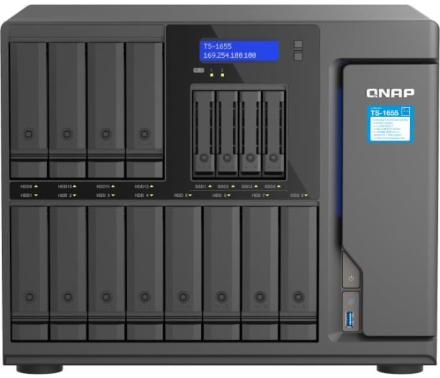 QNAP Serwer NAS TS-1655-8G Intel Atom C5125 8 GB UDIMM DDR4 - 1113949 - zdjęcie 2